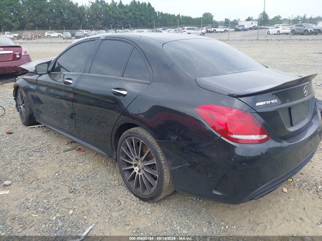 2017 Mercedes-benz Amg C 43 4matic მანქანა იყიდება აუქციონზე, vin: 55SWF6EB7HU213173, აუქციონის ნომერი: 45880194