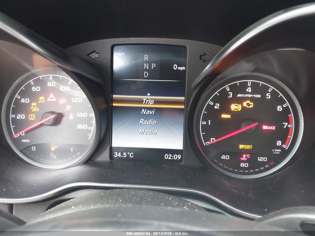 2017 Mercedes-benz Amg C 43 4matic მანქანა იყიდება აუქციონზე, vin: 55SWF6EB7HU213173, აუქციონის ნომერი: 45880194