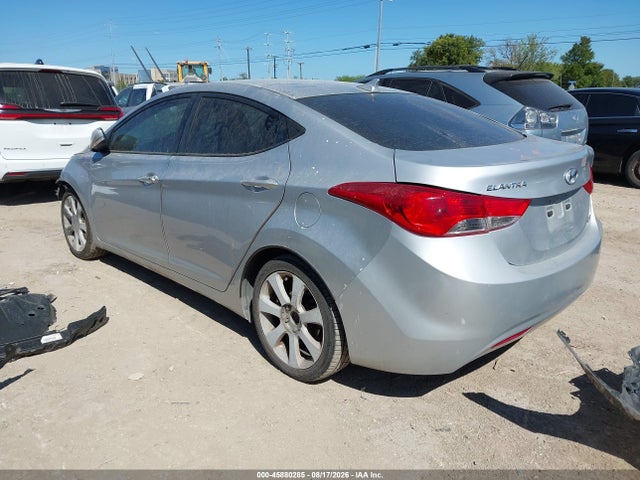 45880285 :رقم المزاد ، 5NPDH4AE7CH108151 vin ، 2012 Hyundai Elantra Limited مزاد بيع