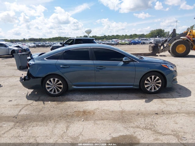 2016 Hyundai Sonata Sport მანქანა იყიდება აუქციონზე, vin: 5NPE34AF5GH280633, აუქციონის ნომერი: 45880322