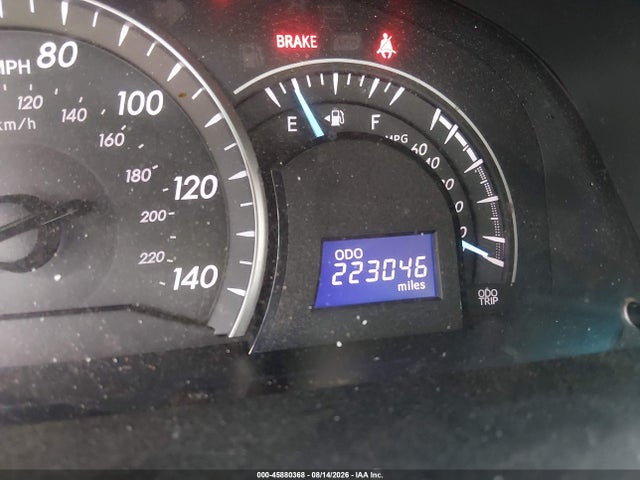 45880368 :رقم المزاد ، 4T1BF1FKXCU133461 vin ، 2012 Toyota Camry Le مزاد بيع