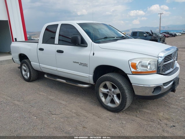 45880381 :رقم المزاد ، 1D7HU18N36J226121 vin ، 2006 Dodge Ram 1500 Slt/trx4 Off Road/sport مزاد بيع