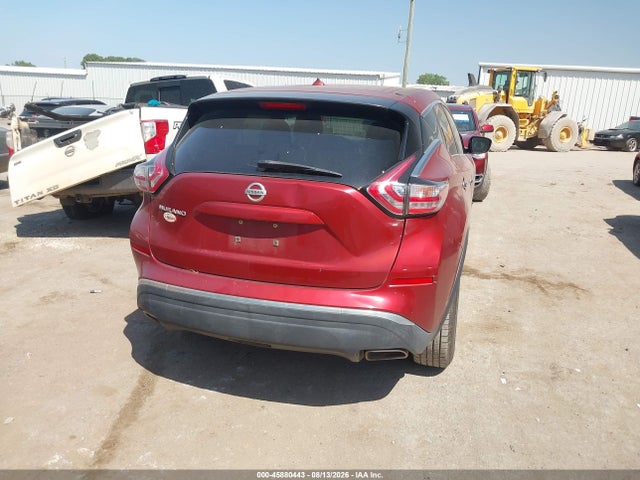 Aukcja sprzedaży 2016 Nissan Murano Platinum/s/sl/sv, vin: 5N1AZ2MG2GN106603, numer aukcji: 45880443