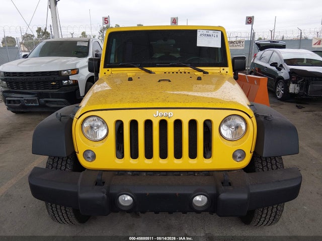 Продажа на аукционе авто 2015 Jeep Wrangler Unlimited Sport, vin: 1C4BJWDG3FL625306, номер лота: 45880511