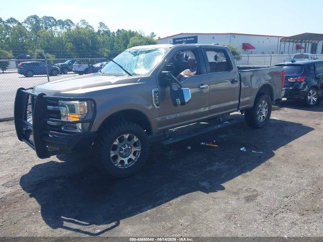 45880540 :رقم المزاد ، 1FT8W3BT9MEE03364 vin ، 2021 Ford F-350 King Ranch مزاد بيع