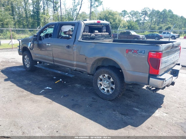 45880540 :رقم المزاد ، 1FT8W3BT9MEE03364 vin ، 2021 Ford F-350 King Ranch مزاد بيع
