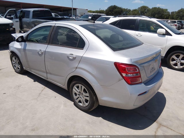 Продажа на аукционе авто 2017 Chevrolet Sonic Ls Auto, vin: 1G1JB5SH7H4154944, номер лота: 45880551