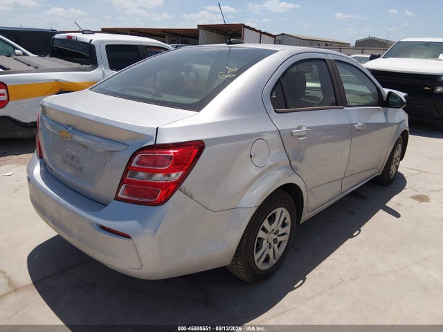 Продажа на аукционе авто 2017 Chevrolet Sonic Ls Auto, vin: 1G1JB5SH7H4154944, номер лота: 45880551
