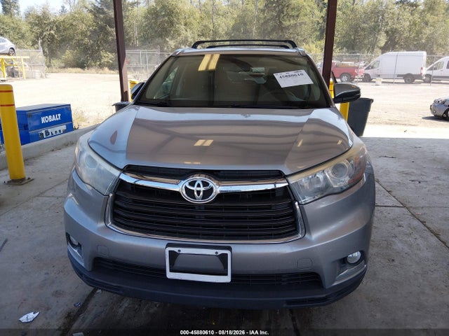 Toyota Highlander Limited V6 2014 5TDDKRFH2ES026648 Image 12