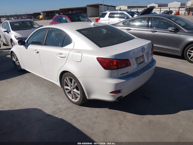 Продаж на аукціоні авто 2007 Lexus Is 250, vin: JTHBK262372053909, номер лоту: 45880640