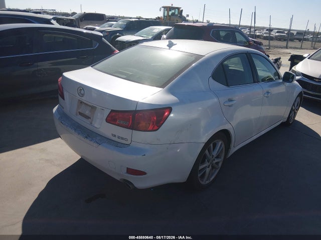 Продаж на аукціоні авто 2007 Lexus Is 250, vin: JTHBK262372053909, номер лоту: 45880640