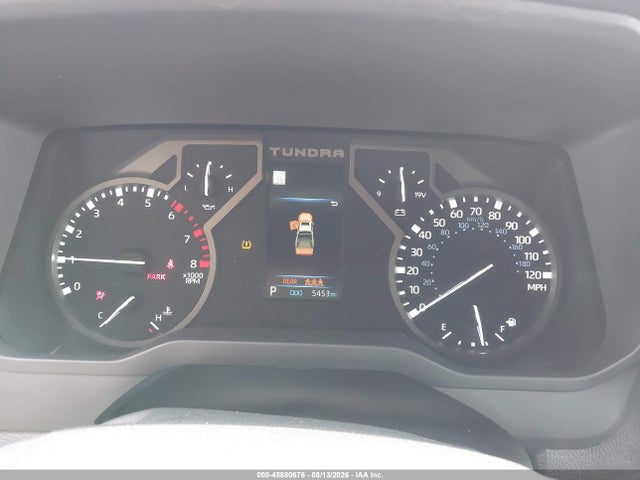 45880676 :رقم المزاد ، 5TFKB5CD3TX002531 vin ، 2026 Toyota Tundra Sr Double Cab 8.1' Bed مزاد بيع