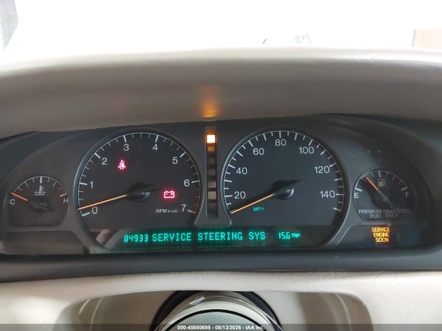 45880698 :رقم المزاد ، 1G6ET129XYU168718 vin ، 2000 Cadillac Eldorado Etc مزاد بيع