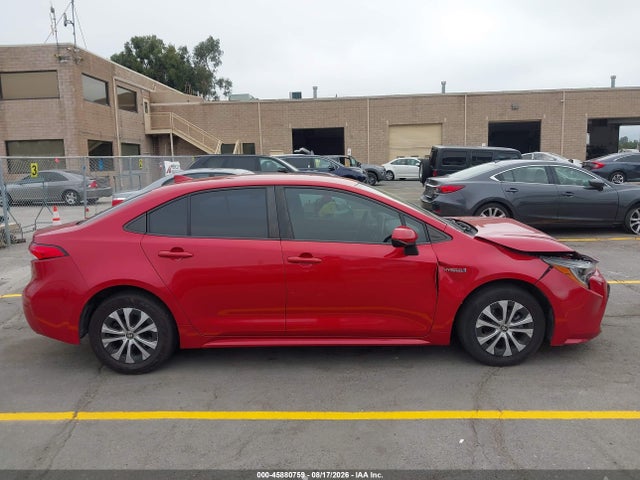 JTDEAMDEXMJ014021 Toyota Corolla Hybrid Le