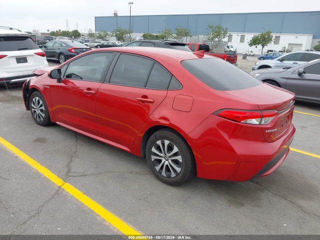 JTDEAMDEXMJ014021 Toyota Corolla Hybrid Le