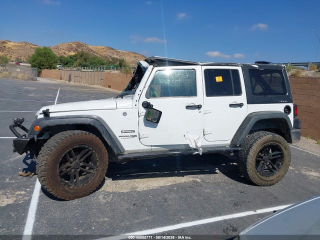 2018 Jeep Wrangler Jk Unlimited Sport S 4x4 მანქანა იყიდება აუქციონზე, vin: 1C4BJWDG0JL882271, აუქციონის ნომერი: 45880771