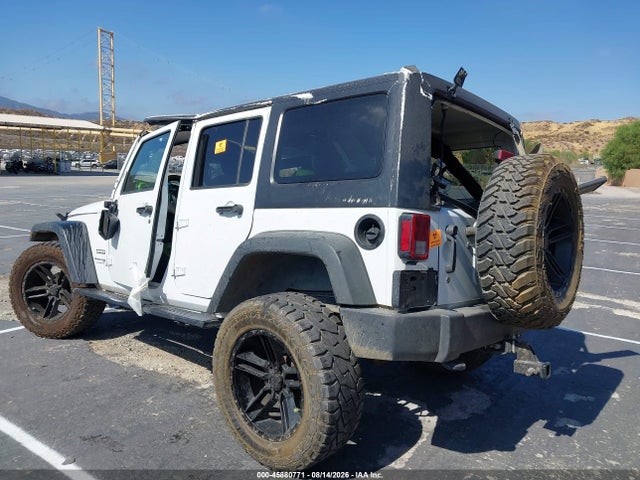 2018 Jeep Wrangler Jk Unlimited Sport S 4x4 მანქანა იყიდება აუქციონზე, vin: 1C4BJWDG0JL882271, აუქციონის ნომერი: 45880771