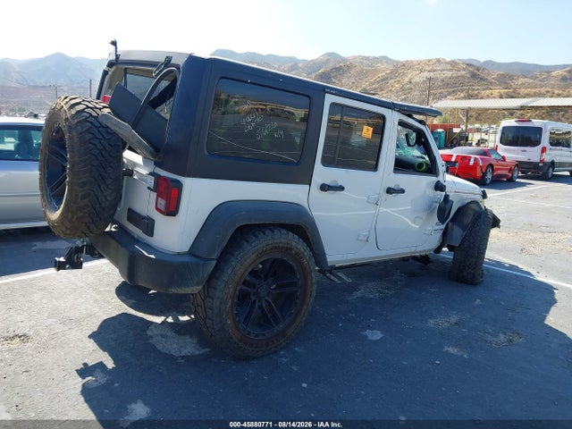 2018 Jeep Wrangler Jk Unlimited Sport S 4x4 მანქანა იყიდება აუქციონზე, vin: 1C4BJWDG0JL882271, აუქციონის ნომერი: 45880771
