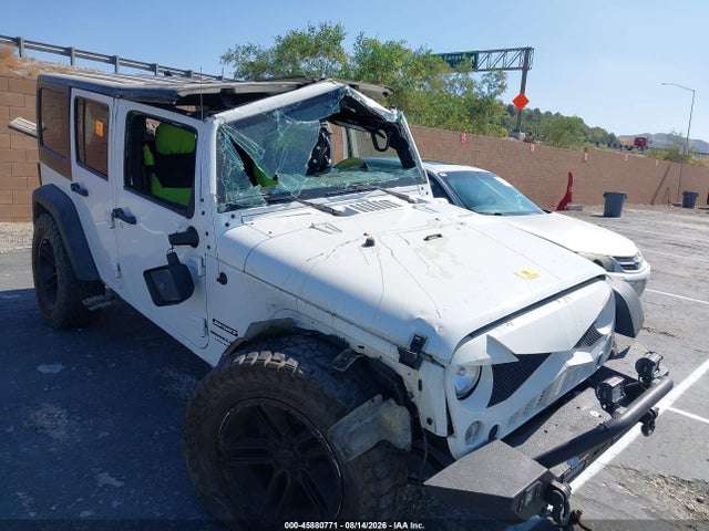 2018 Jeep Wrangler Jk Unlimited Sport S 4x4 მანქანა იყიდება აუქციონზე, vin: 1C4BJWDG0JL882271, აუქციონის ნომერი: 45880771