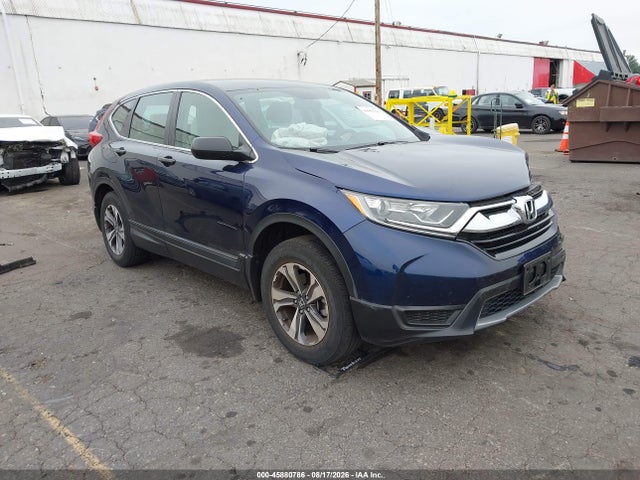 2018 Honda Cr-v Lx მანქანა იყიდება აუქციონზე, vin: 2HKRW6H30JH203482, აუქციონის ნომერი: 45880786