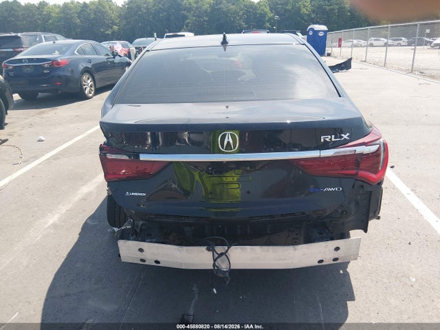 2018 Acura Rlx Sport Hybrid Advance Package მანქანა იყიდება აუქციონზე, vin: JH4KC2F99JC000496, აუქციონის ნომერი: 45880820