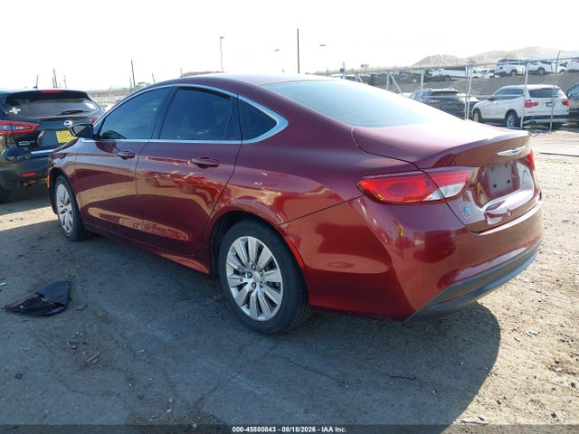 Продаж на аукціоні авто 2016 Chrysler 200 Lx, vin: 1C3CCCFB3GN158302, номер лоту: 45880843