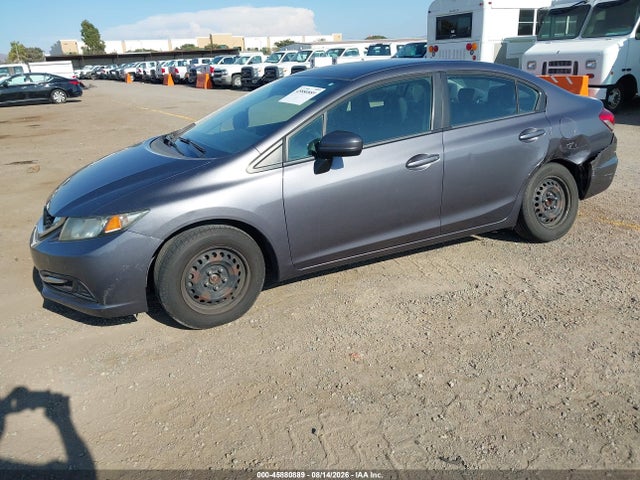 Honda Civic Lx 2014 19XFB2F51EE204341 Image 2
