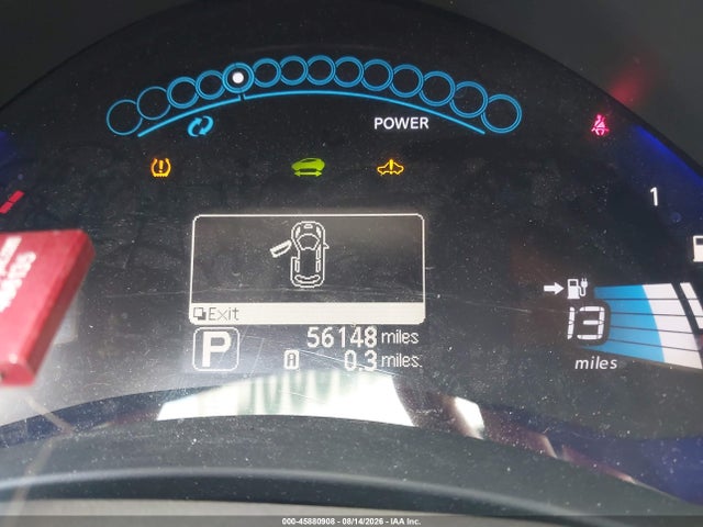 Продаж на аукціоні авто 2012 Nissan Leaf Sl, vin: JN1AZ0CP5CT026814, номер лоту: 45880908