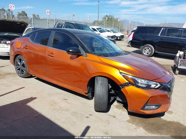 2022 Nissan Sentra Sr Xtronic Cvt მანქანა იყიდება აუქციონზე, vin: 3N1AB8DV8NY236088, აუქციონის ნომერი: 45880951