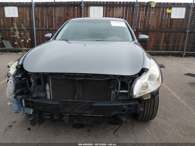 2011 Infiniti G25x მანქანა იყიდება აუქციონზე, vin: JN1DV6AR1BM650277, აუქციონის ნომერი: 45880953