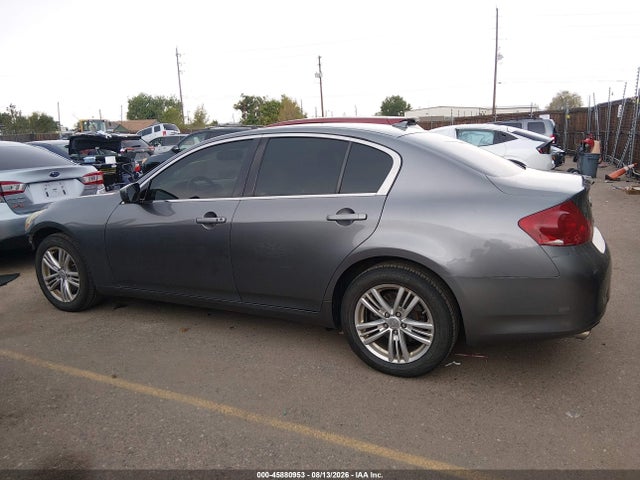 2011 Infiniti G25x მანქანა იყიდება აუქციონზე, vin: JN1DV6AR1BM650277, აუქციონის ნომერი: 45880953