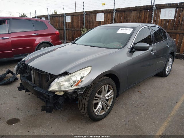 2011 Infiniti G25x მანქანა იყიდება აუქციონზე, vin: JN1DV6AR1BM650277, აუქციონის ნომერი: 45880953