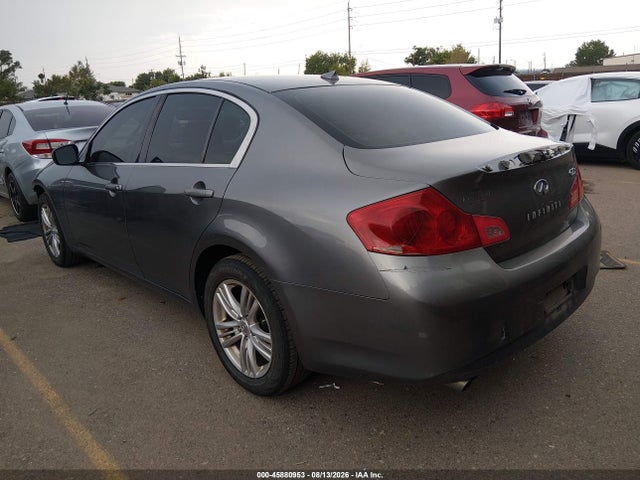2011 Infiniti G25x მანქანა იყიდება აუქციონზე, vin: JN1DV6AR1BM650277, აუქციონის ნომერი: 45880953