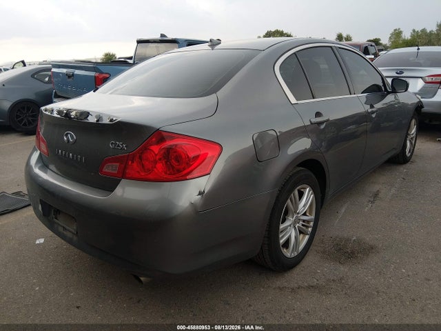 2011 Infiniti G25x მანქანა იყიდება აუქციონზე, vin: JN1DV6AR1BM650277, აუქციონის ნომერი: 45880953