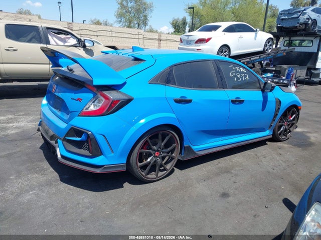 2021 Honda Civic Type R Touring მანქანა იყიდება აუქციონზე, vin: SHHFK8G73MU202696, აუქციონის ნომერი: 45881018