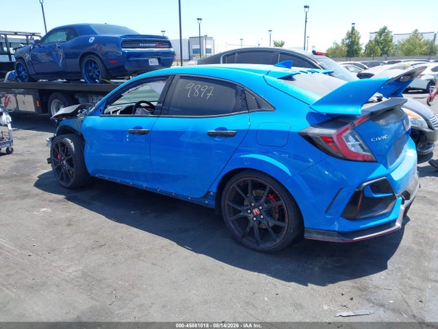 2021 Honda Civic Type R Touring მანქანა იყიდება აუქციონზე, vin: SHHFK8G73MU202696, აუქციონის ნომერი: 45881018