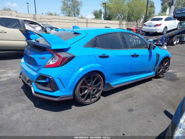 2021 Honda Civic Type R Touring მანქანა იყიდება აუქციონზე, vin: SHHFK8G73MU202696, აუქციონის ნომერი: 45881018