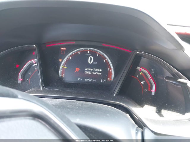 2021 Honda Civic Type R Touring მანქანა იყიდება აუქციონზე, vin: SHHFK8G73MU202696, აუქციონის ნომერი: 45881018