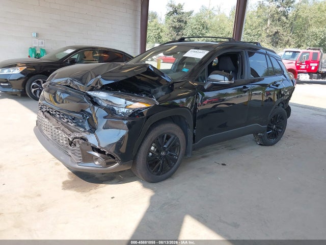 45881055 :رقم المزاد ، 7MUFBABG9RV039206 vin ، 2024 Toyota Corolla Cross Hybrid Nightshade Edition مزاد بيع