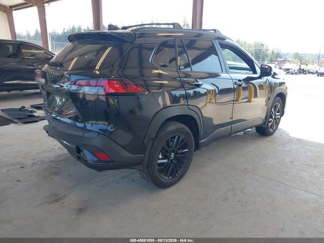 45881055 :رقم المزاد ، 7MUFBABG9RV039206 vin ، 2024 Toyota Corolla Cross Hybrid Nightshade Edition مزاد بيع