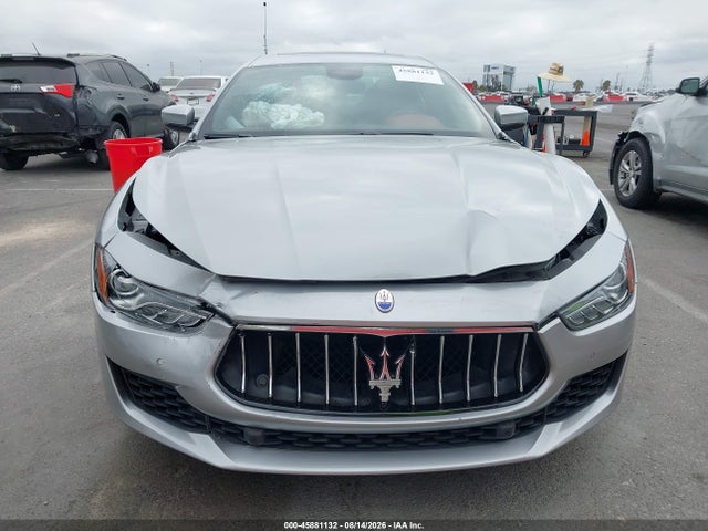 2018 Maserati Ghibli მანქანა იყიდება აუქციონზე, vin: ZAM57XSA6J1287531, აუქციონის ნომერი: 45881132
