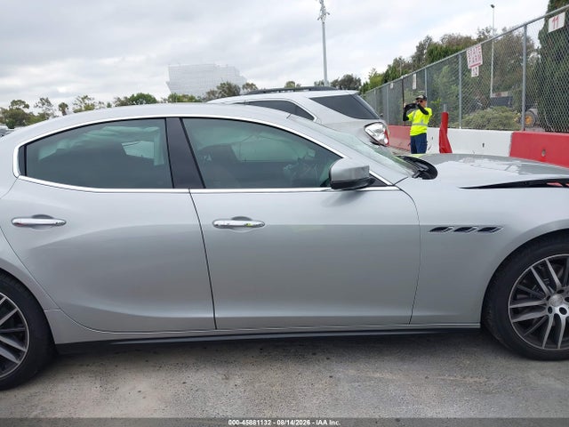 2018 Maserati Ghibli მანქანა იყიდება აუქციონზე, vin: ZAM57XSA6J1287531, აუქციონის ნომერი: 45881132