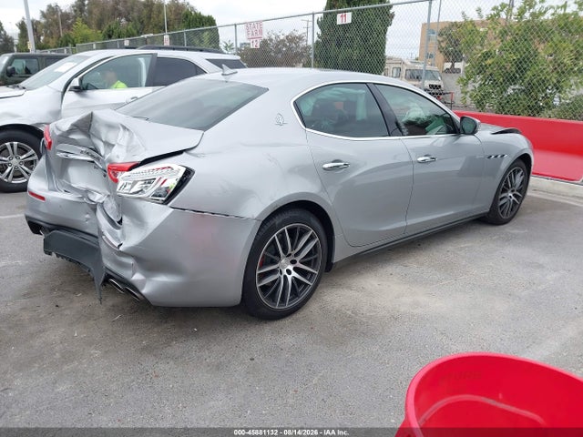 2018 Maserati Ghibli მანქანა იყიდება აუქციონზე, vin: ZAM57XSA6J1287531, აუქციონის ნომერი: 45881132