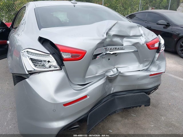 2018 Maserati Ghibli მანქანა იყიდება აუქციონზე, vin: ZAM57XSA6J1287531, აუქციონის ნომერი: 45881132