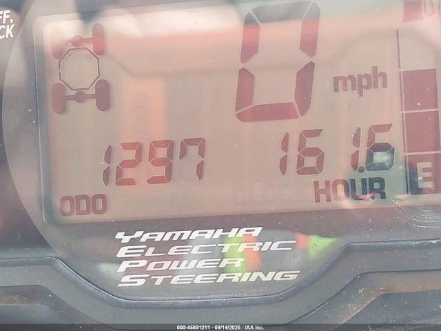 2015 Yamaha Yxm700 მანქანა იყიდება აუქციონზე, vin: 5Y4AM62Y1FA101427, აუქციონის ნომერი: 45881211