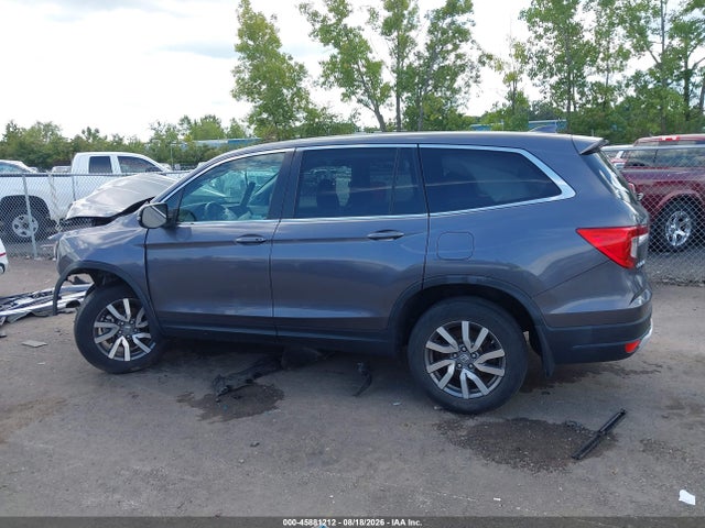 2021 Honda Pilot Awd Ex-l მანქანა იყიდება აუქციონზე, vin: 5FNYF6H5XMB094836, აუქციონის ნომერი: 45881212
