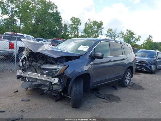2021 Honda Pilot Awd Ex-l მანქანა იყიდება აუქციონზე, vin: 5FNYF6H5XMB094836, აუქციონის ნომერი: 45881212