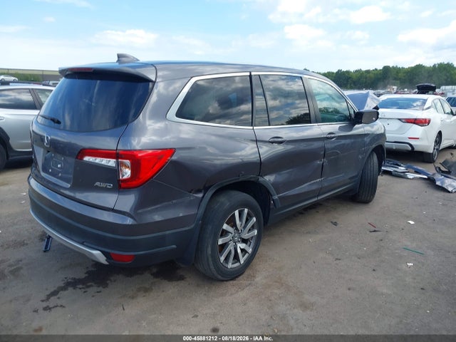 2021 Honda Pilot Awd Ex-l მანქანა იყიდება აუქციონზე, vin: 5FNYF6H5XMB094836, აუქციონის ნომერი: 45881212