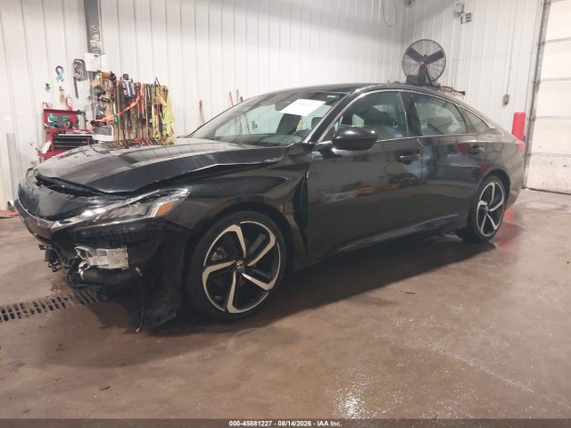 45881227 :رقم المزاد ، 1HGCV1F32JA048263 vin ، 2018 Honda Accord Sport مزاد بيع