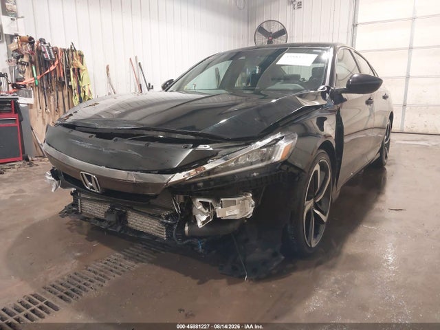 45881227 :رقم المزاد ، 1HGCV1F32JA048263 vin ، 2018 Honda Accord Sport مزاد بيع